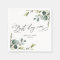 Elegant Script Eucalyptus Greenery Wedding Paper