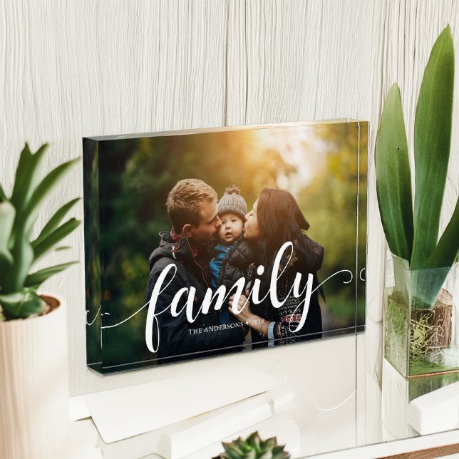 Elegant Script "Family" Overlay Photo (Creator Uploaded)