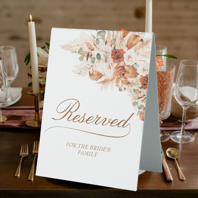 Elegant Script Floral Boho Wedding Reserved (Creator Uploaded)