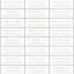 Elegant Script Gold White Wedding Guest Address<br><div class="desc">Modern Elegant Script Gold and White Minimalist Wedding Guest Name Address custom personalised Labels Stickers. The guest name is written in a cursive swirly hand lettered swash tail font script. This has 24 stickers.</div>