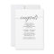 Elegant Script Graduation Announcement with Photo
