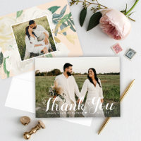 Elegant Script Heart Floral Backing Photo