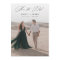 Elegant Script Minimalist 2 Photo Save The Date