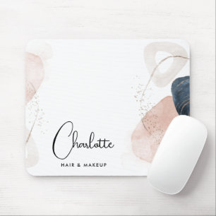 Elegant Script Modern Custom Mouse Mat