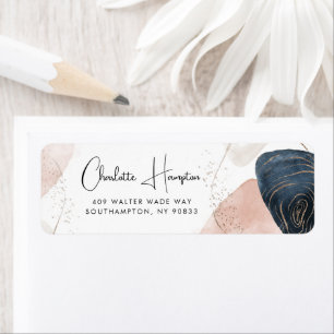 Elegant Script Modern Return Address