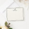 Elegant Script Monogram Stationery Cards