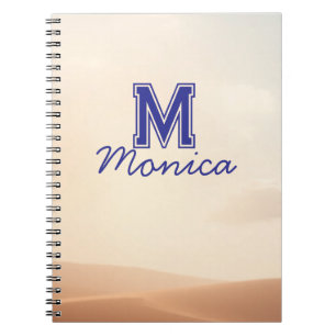Elegant Script Name Notebook