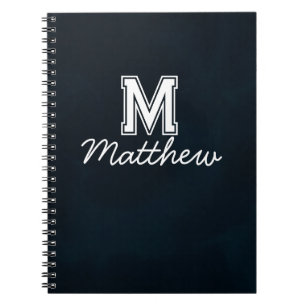 Elegant Script Name Notebook 