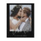 Elegant Script Photo Wedding Thank You Card