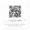 Elegant Script QR Code Wedding Website