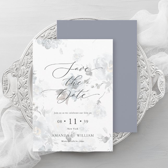 Elegant Script Save the Date Card (Creator Uploaded)