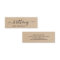 Elegant Script Signature Brown Rustic