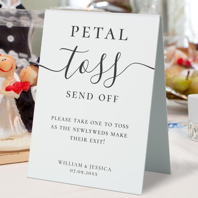 Elegant Script Wedding Petal Toss (Creator Uploaded)