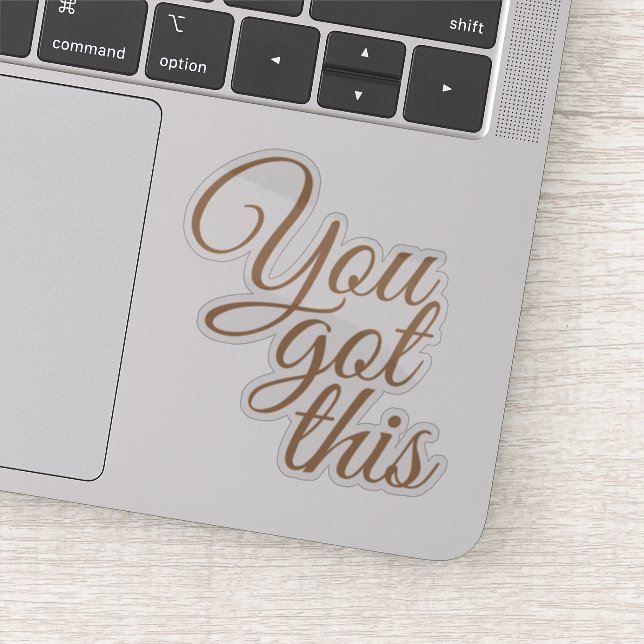 Elegant Script You got this Motivational (Detail)