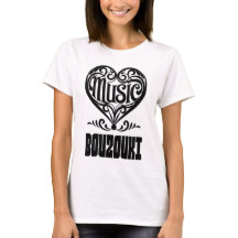 Elegant Scrolled Heart for Bouzouki Lovers