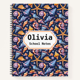 Elegant Sea Back to School Notebook