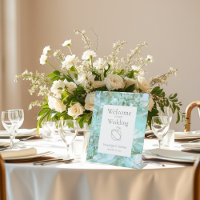 Elegant Sea Glass Crystal Gemstone Wedding