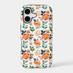 Elegant Seamless Pattern of Watercolor Flowers