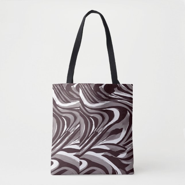 Elegant Seamless Pattern Shoulder Tote Bag  (Front)