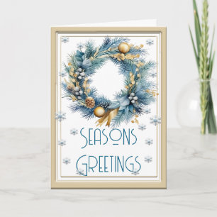 Elegant Seasons Greetings Card