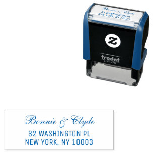 Elegant Self-Inking Stamp For Custom Addresses