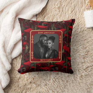 Elegant Sentimental 25Th Anniversary Throw Pillow