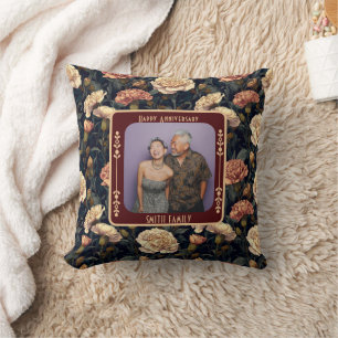 Elegant Sentimental 25Th Anniversary Throw Pillow 