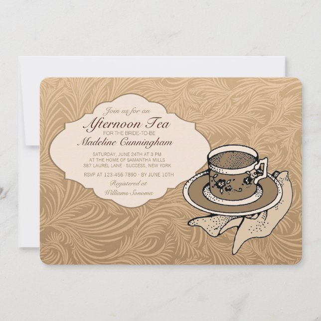 Elegant Setting Invitation (Front)