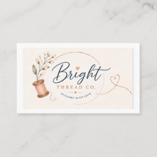 Elegant Sewing Business Card