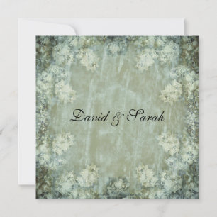 Elegant Shabby Chic Floral Save The Date