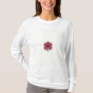 Elegant Shamrock-Shaped Design for St. Patrick's  T-Shirt