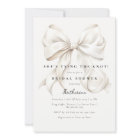 Elegant She's Tying the Knot Bow Bridal Shower