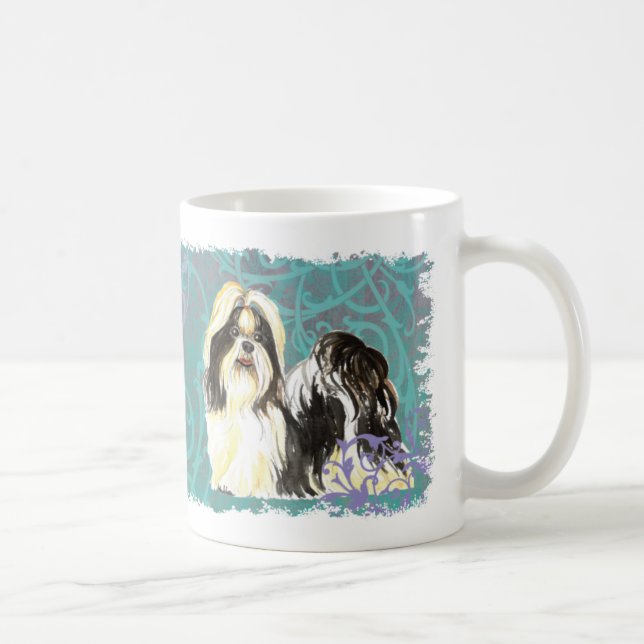 Elegant Shih Tzu Coffee Mug (Right)