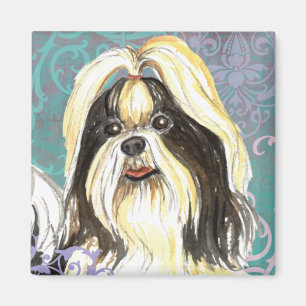 Elegant Shih Tzu Magnet