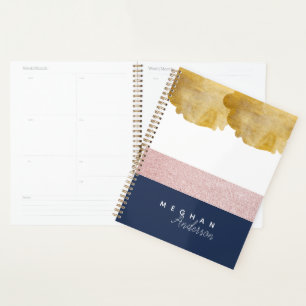 Elegant Shine ⎢Personalised Planner