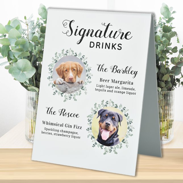 Elegant Signature Drinks Pet Wedding Dog 2 Photo (Creator Uploaded)