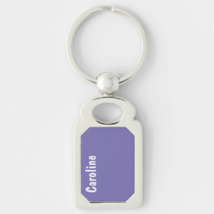 Elegant Signature Script Monogram Key Ring