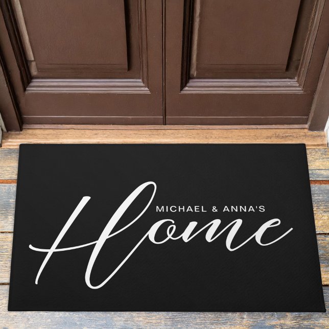 Elegant Signature Script Name Doormat (Creator Uploaded)