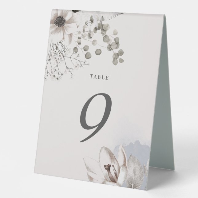 elegant silver blush floral wedding (Front)