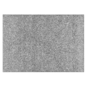 Elegant Silver Glitter Cutting Board