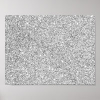 Elegant Silver Glitter