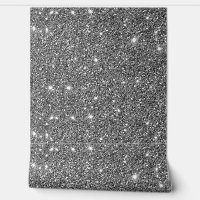 Elegant Silver Glitter Sparkle Pattern