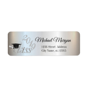 Elegant Silver Graduation