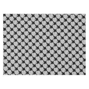 Elegant silver grey roses on black or any colour tablecloth