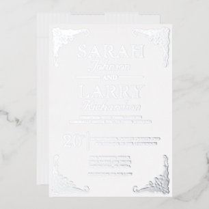 Elegant Silver Hawaiian Traditional Wedding 