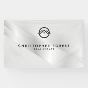 Elegant Silver Real Estate Banner