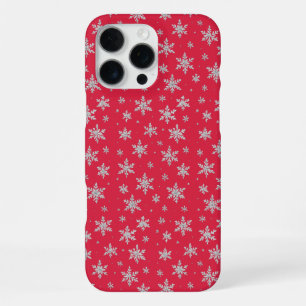 Elegant Silver Snowflake   Winter Holiday  iPhone 16 Pro Max Case