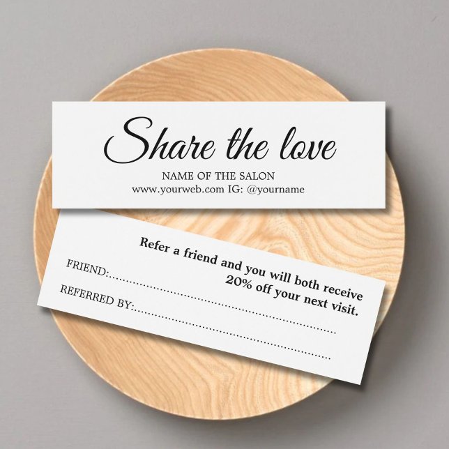 Elegant Simple Black White Beauty Salon (Creator Uploaded)