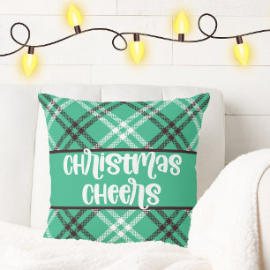 Elegant Simple Classic Traditional Christmas Cushion