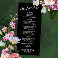 Elegant Simple Contemporary Typography Black